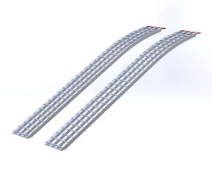 Aluminum Arch Ramps #912 (Pair)